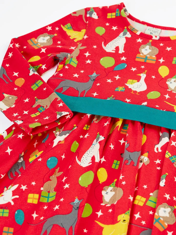 Frugi Party Skater Dress 500057A6fwrw Pets