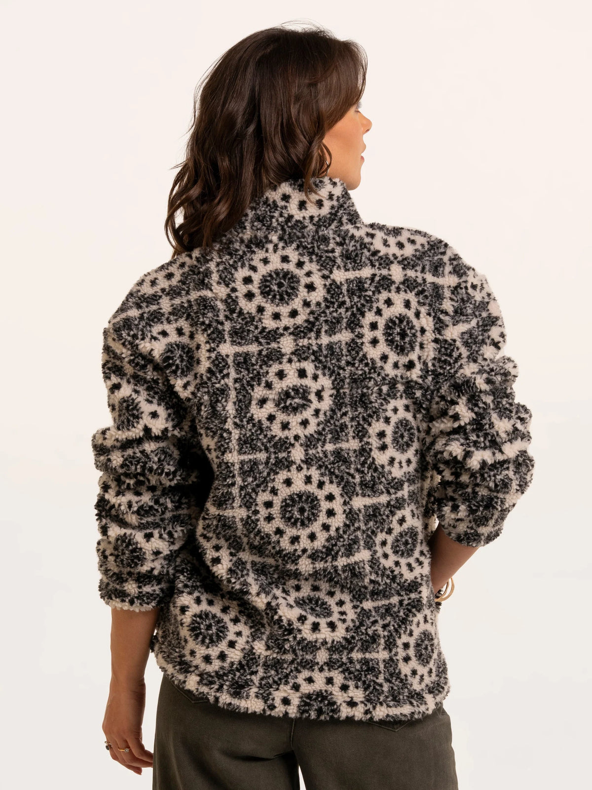 Brakeburn Womens Wey Printed Fleece Bbljkt0015136aw26 Clothing UK8 / Multi,UK10 / Multi,UK12 / Multi,UK14 / Multi,UK16 / Multi