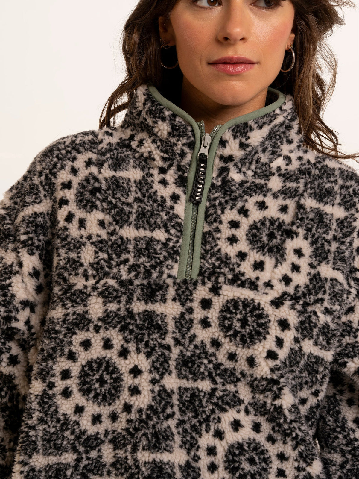 Brakeburn Womens Wey Printed Fleece Bbljkt0015136aw26 Clothing UK8 / Multi,UK10 / Multi,UK12 / Multi,UK14 / Multi,UK16 / Multi