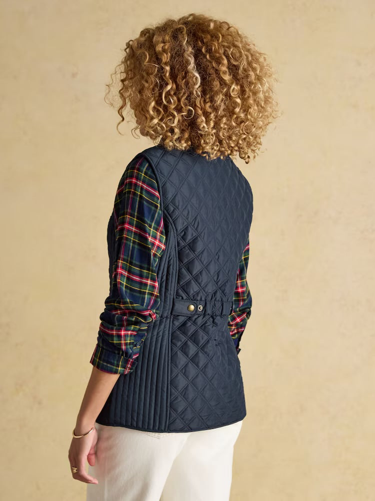 Joules Womens Minx Quilted Gilet 863-930 Navy Clothing UK10 / Navy,UK14 / Navy,UK16 / Navy