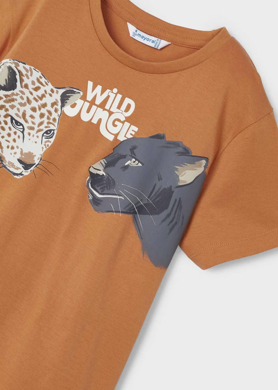 Mayoral Boys Wild Jungle T-Shirt 3011 Paprika Clothing 3YRS / Paprika,4YRS / Paprika,5YRS / Paprika,6YRS / Paprika,7YRS / Paprika,8YRS / Paprika,9YRS / Paprika