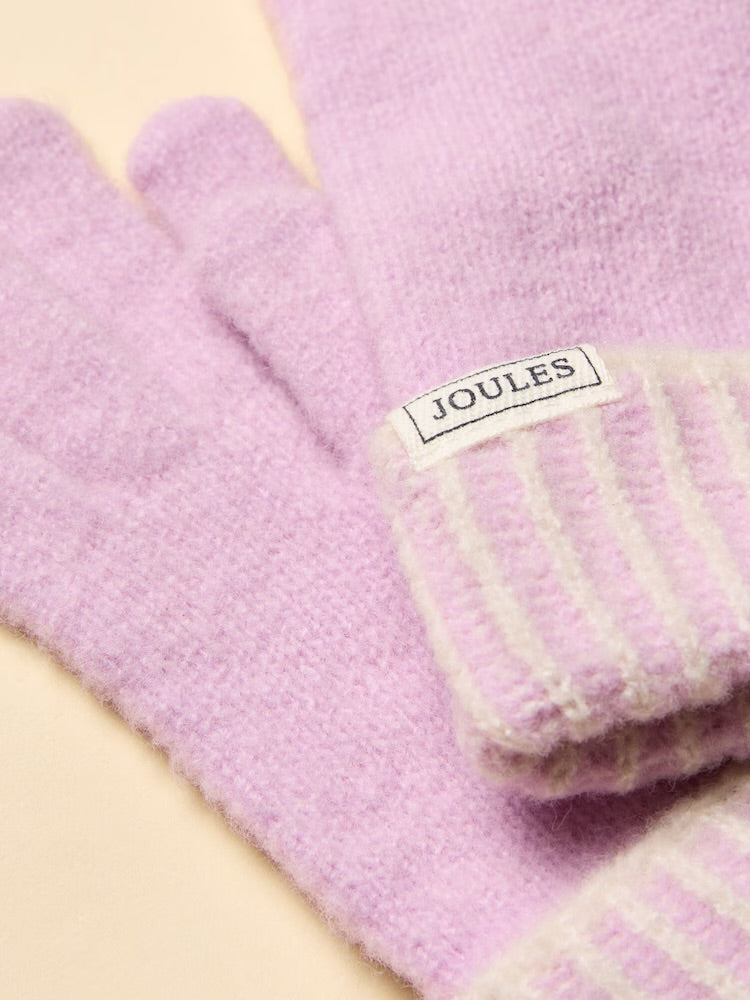 Joules Wanderer Gloves Ay901711 Lilac Clothing 3-7YRS / Lilac,8-12YRS / Lilac