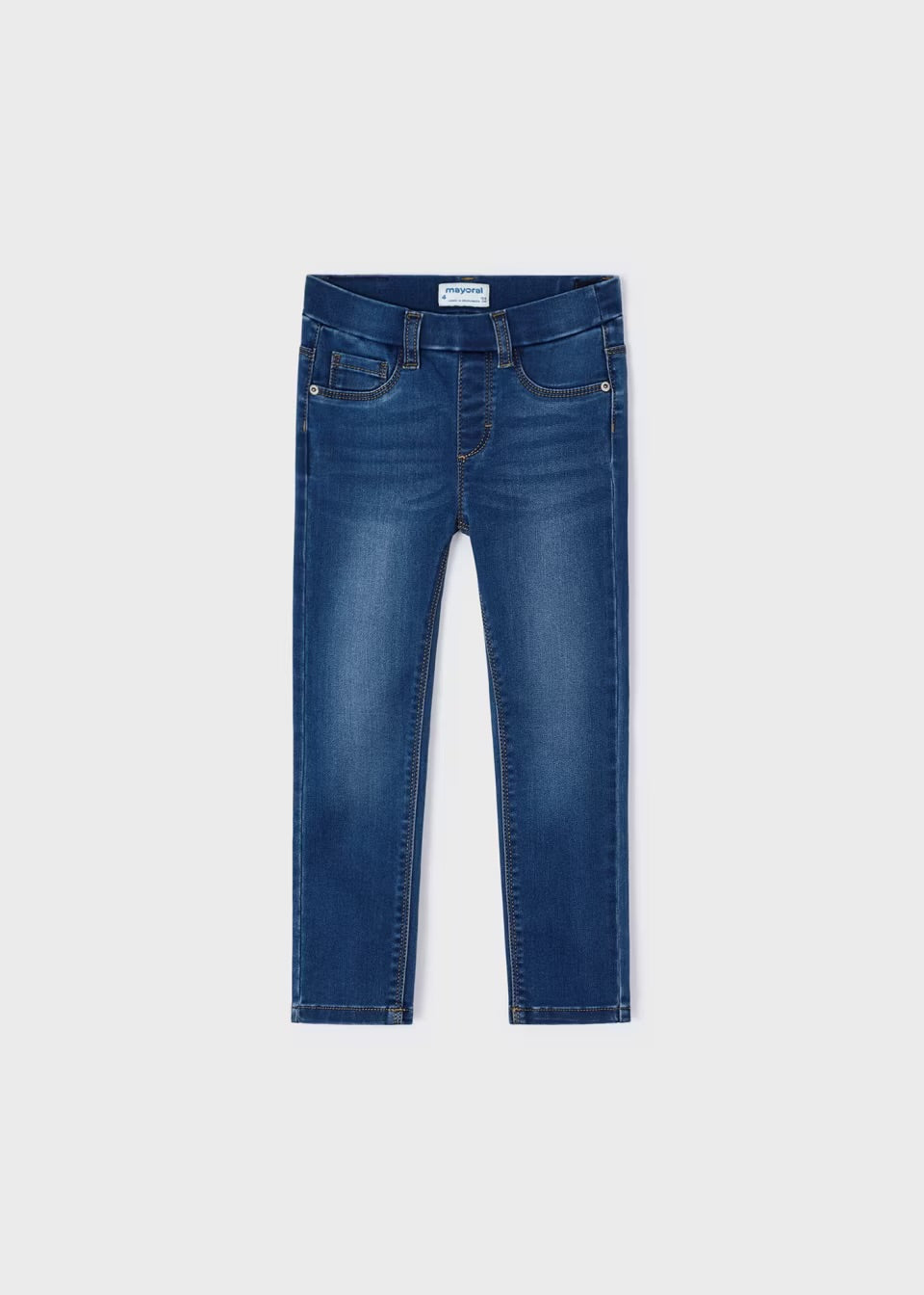 Mayoral Girls Denim Jeggings Ss24 548 Dark Denim Clothing 4YRS / Dark Denim,5YRS / Dark Denim,6YRS / Dark Denim,7YRS / Dark Denim,8YRS / Dark Denim,9YRS / Dark Denim