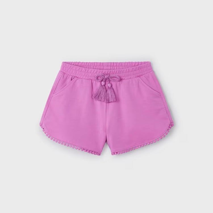 Mayoral Girls Shorts Ss24 607 Orchid Pink Clothing 4YRS / Pink,5YRS / Pink,6YRS / Pink,7YRS / Pink,8YRS / Pink,9YRS / Pink