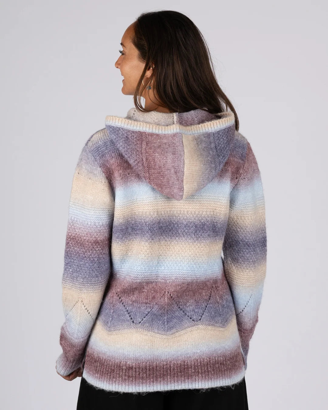 Saltrock Womens Elowen Hooded Jumper Purple Clothing XS / Purple,S / Purple,M / Purple,L / Purple
