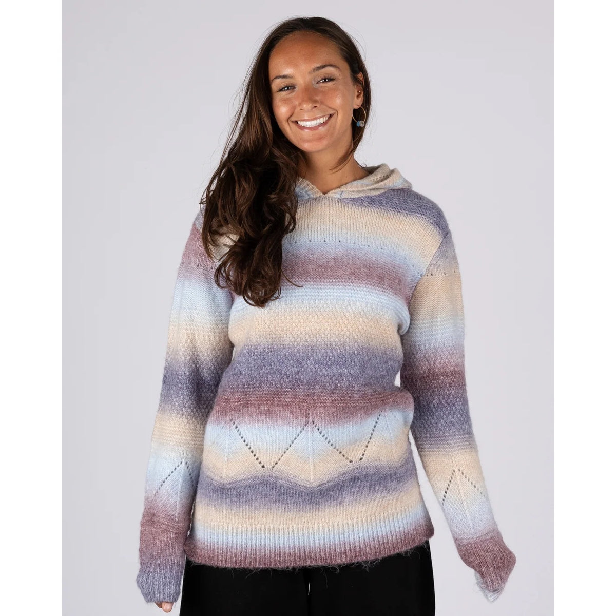 Saltrock Womens Elowen Hooded Jumper Purple Clothing XS / Purple,S / Purple,M / Purple,L / Purple