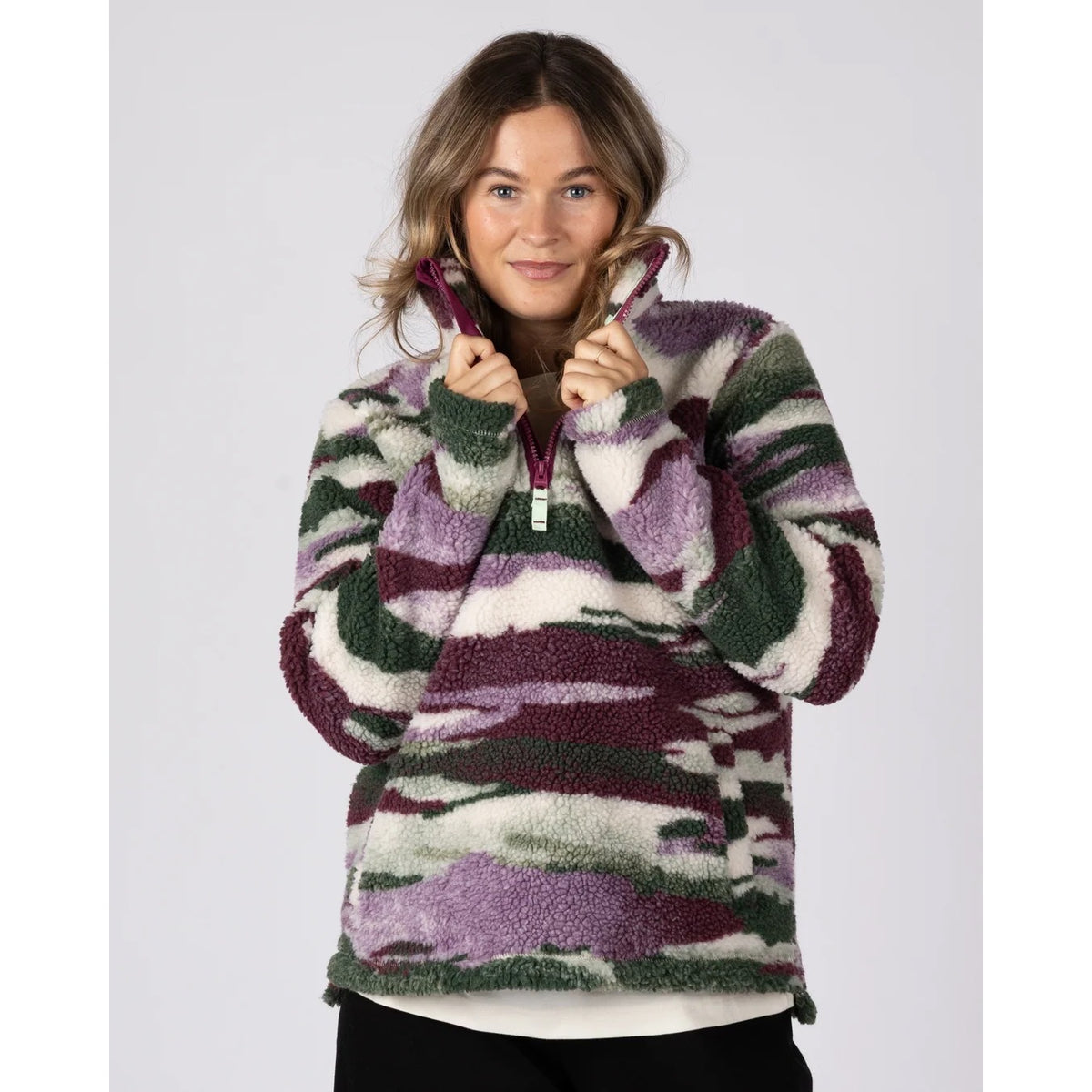 Saltrock Womens Cloudline Fleece Purple Clothing S / Purple,M / Purple,L / Purple