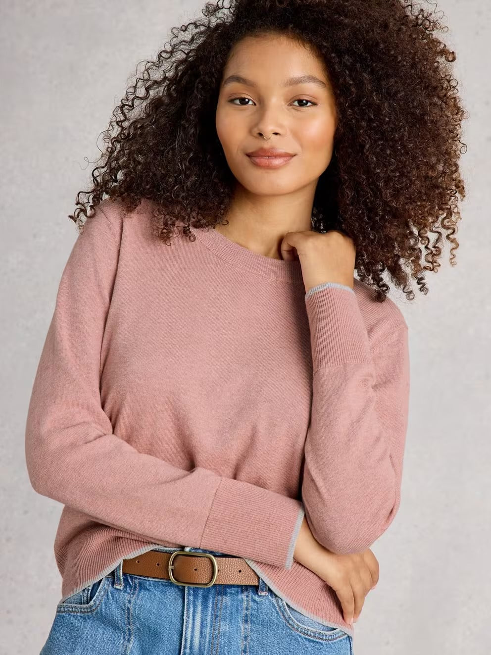 White Stuff Womens Katie Jumper 444454 Dusty Pink Clothing UK8 / Dusty Pink,UK10 / Dusty Pink,UK12 / Dusty Pink,UK14 / Dusty Pink,UK16 / Dusty Pink,UK18 / Dusty Pink