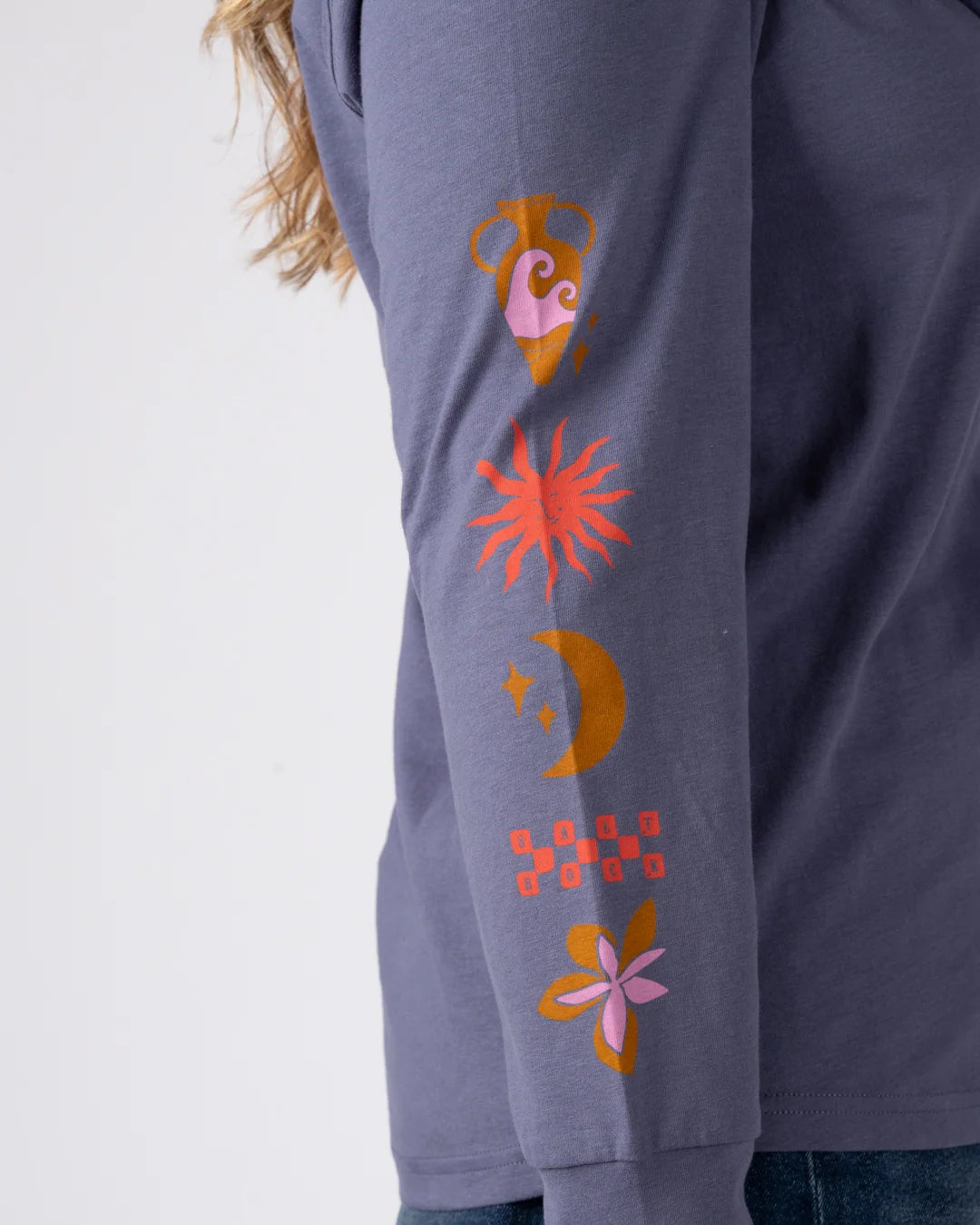 Saltrock Womens Athena Ls T-Shirt Blue Clothing UK8 / Blue,UK10 / Blue,UK12 / Blue,UK14 / Blue