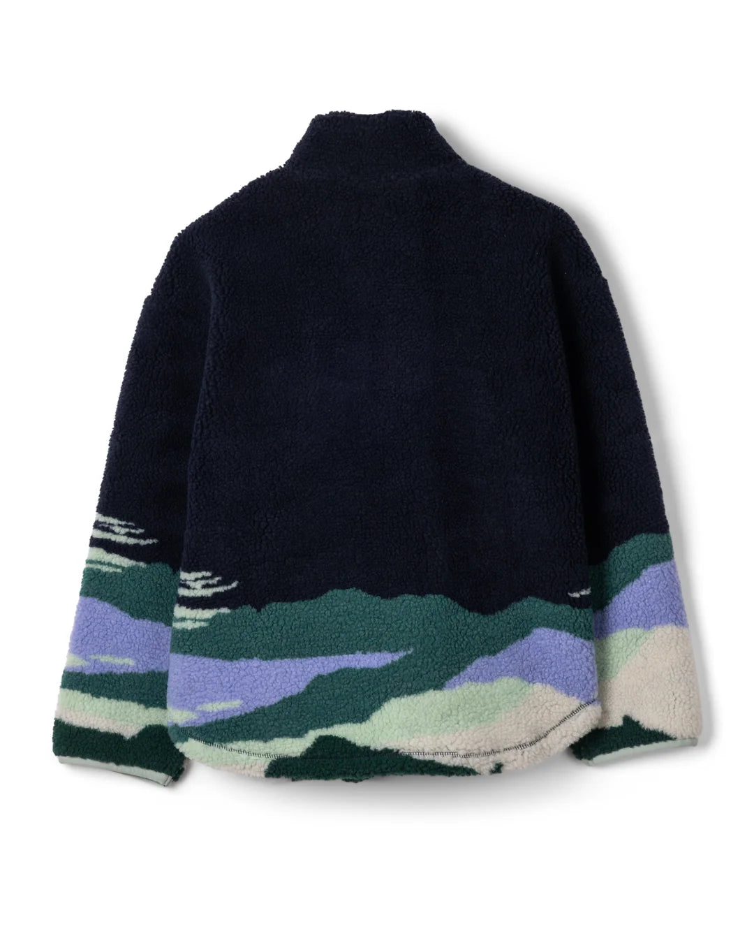 Saltrock Womens Apex Zip Sherpa Fleece Blue Clothing S / Blue,M / Blue,L / Blue
