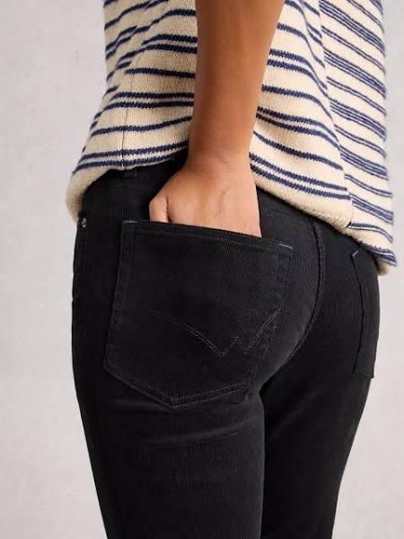 White Stuff Womens Brooke Cord Trousers 444855 Charcoal Grey Clothing UK8 REG / Charcoal,UK10 REG / Charcoal,UK12 REG / Charcoal,UK14 REG / Charcoal,UK16 REG / Charcoal,UK18 REG / Charcoal