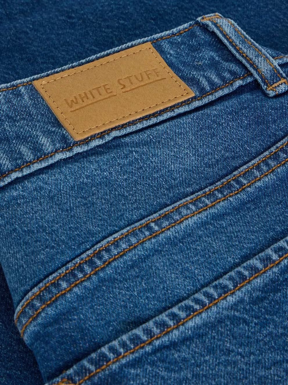 White Stuff Womens Ayla Wide Leg Jeans 441428 Mid Denim Clothing UK8 REG / Mid Denim,UK10 REG / Mid Denim,UK12 REG / Mid Denim,UK14 REG / Mid Denim,UK16 REG / Mid Denim