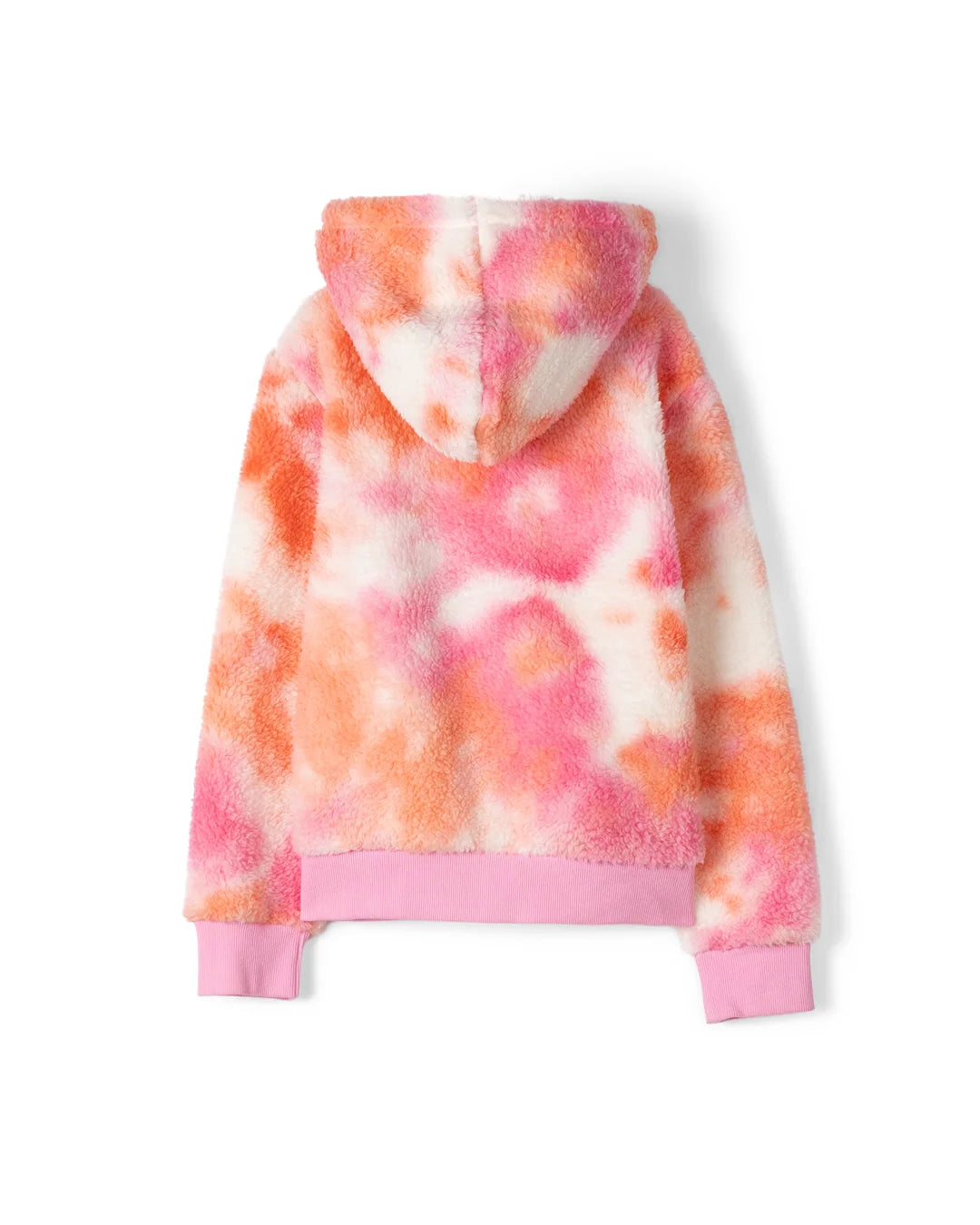 Saltrock Girls Koko Hooded Fleece Pink Tie Dye Clothing 9/10YRS / Pink,11/12YRS / Pink,13YRS / Pink
