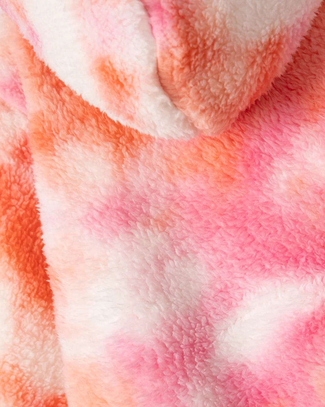 Saltrock Girls Koko Hooded Fleece Pink Tie Dye Clothing 9/10YRS / Pink,11/12YRS / Pink,13YRS / Pink