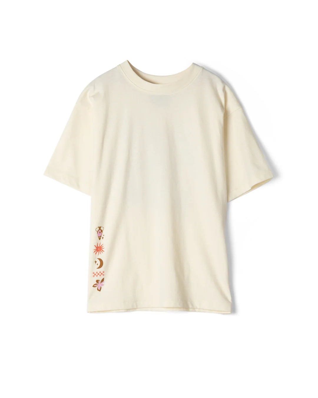 Saltrock Girls Aria Oversized T-Shirt Cream Clothing 9/10YRS / Cream,11/12YRS / Cream,13YRS / Cream
