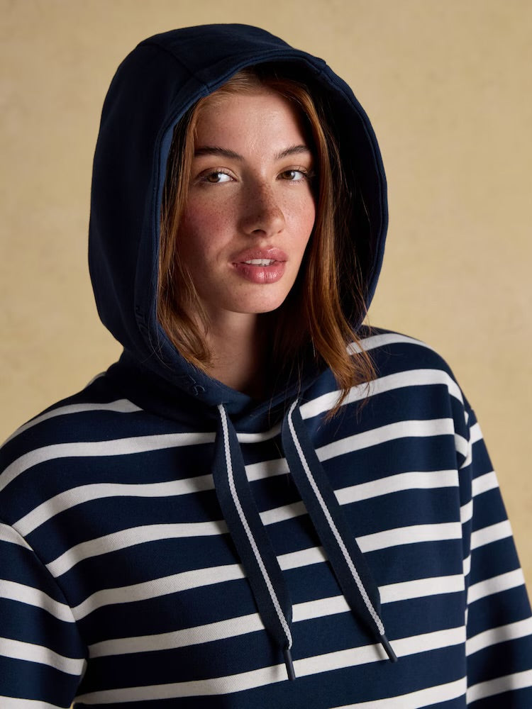Joules Womens Milbourne Ay2082 Navy Stripe Clothing UK8 / Navy,UK10 / Navy,UK12 / Navy,UK14 / Navy,UK16 / Navy,UK18 / Navy