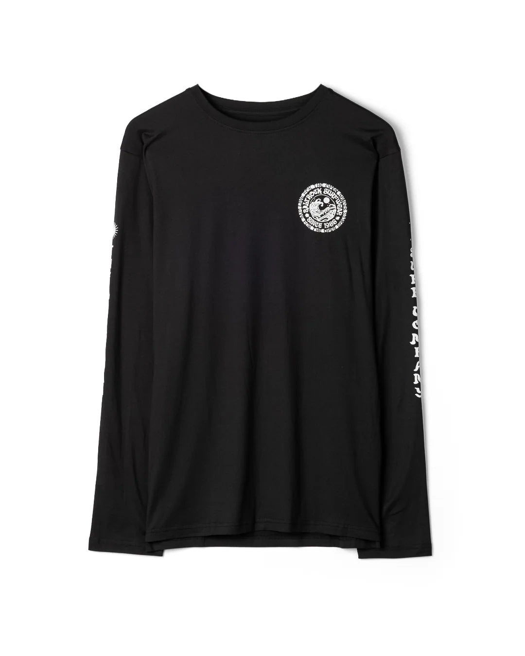 Saltrock Mens Cult Hybrid Ls T-Shirt Black Clothing M / Black,L / Black,XL / Black