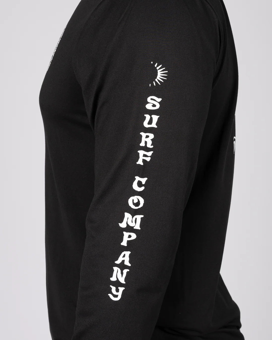 Saltrock Mens Cult Hybrid Ls T-Shirt Black Clothing M / Black,L / Black,XL / Black