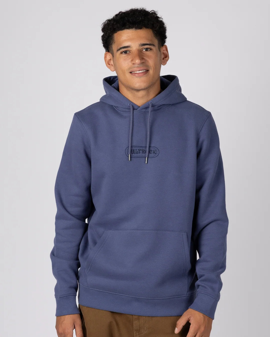 Saltrock Mens Cult Hoodie Blue Clothing S / Blue,M / Blue,L / Blue,XL / Blue
