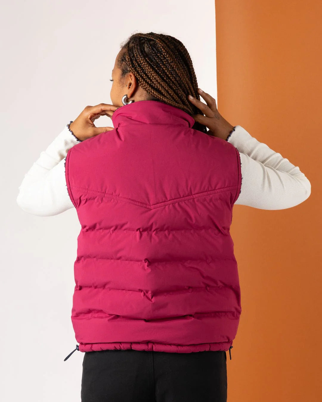 Saltrock Womens Astra Reversible Gilet Navy Pink Clothing UK10 / Navy,UK12 / Navy,UK14 / Navy