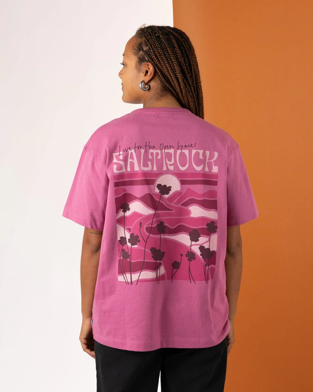 Saltrock Womens Vista T-Shirt Dark Pink Clothing XS / Pink,S / Pink,M / Pink,L / Pink