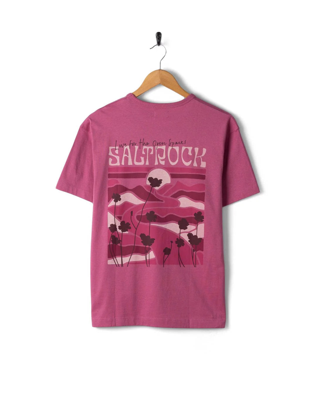 Saltrock Womens Vista T-Shirt Dark Pink Clothing XS / Pink,S / Pink,M / Pink,L / Pink