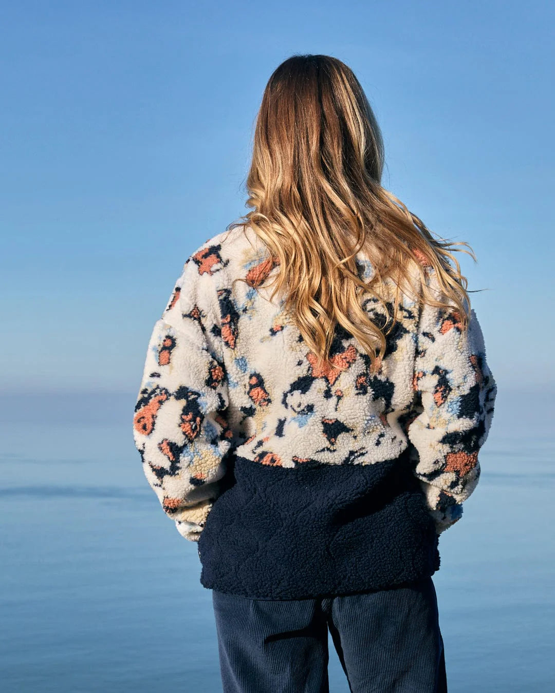 Saltrock Womens Folie Zip Fleece Blue Clothing XS / Blue,S / Blue,M / Blue,L / Blue