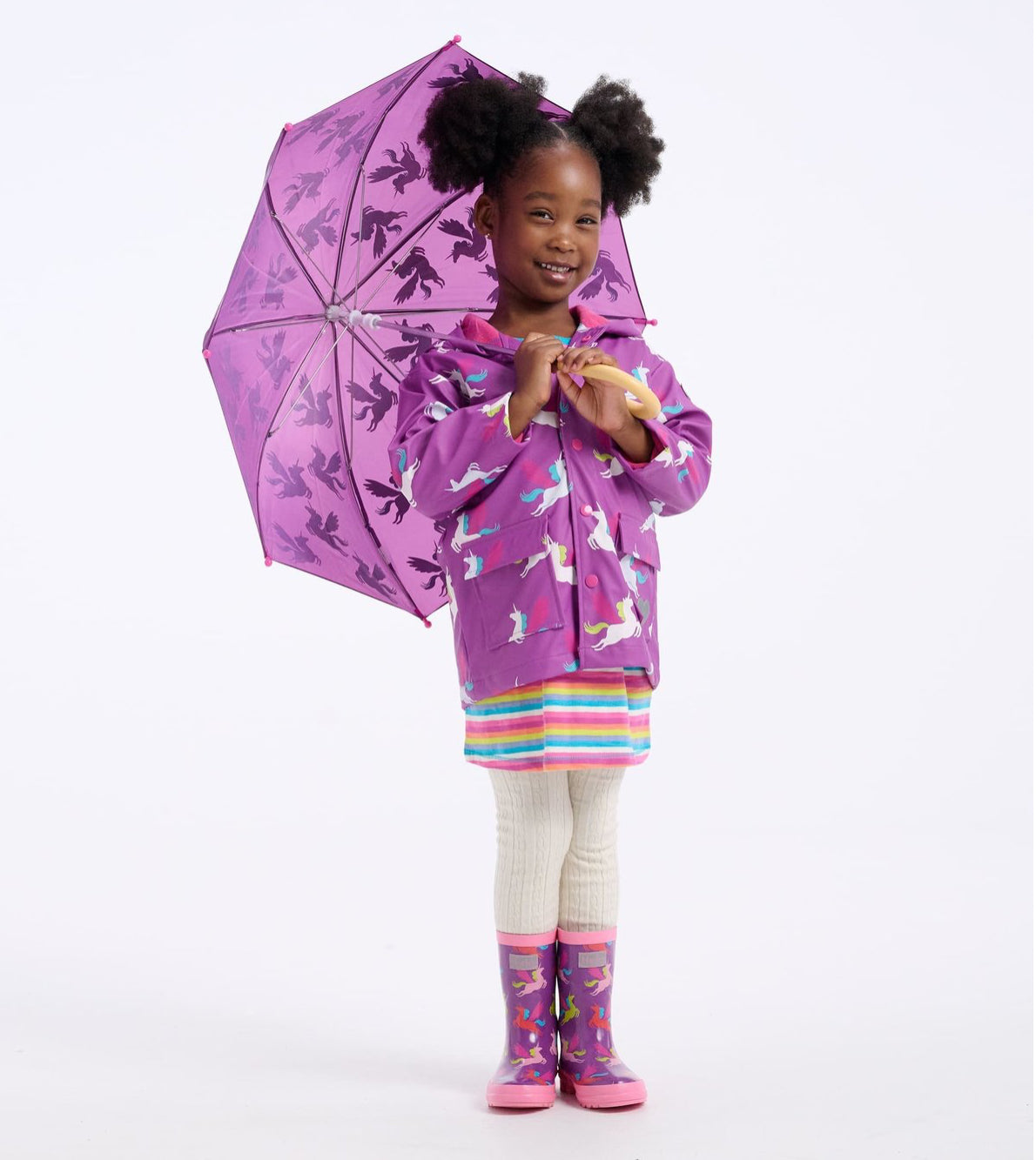 Hatley Pegasus Colour Changing Raincoat F23ppk1336 Koast Clothing