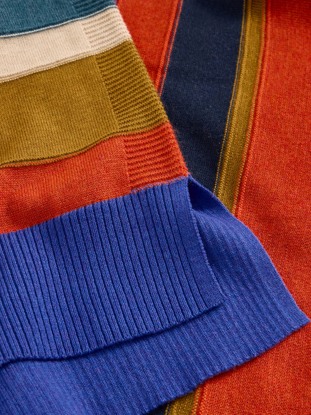 White Stuff Womens Olive Stitch Stripe Jumper 444646 Multi Stripe Clothing UK8 / Multi,UK10 / Multi,UK12 / Multi,UK14 / Multi,UK16 / Multi