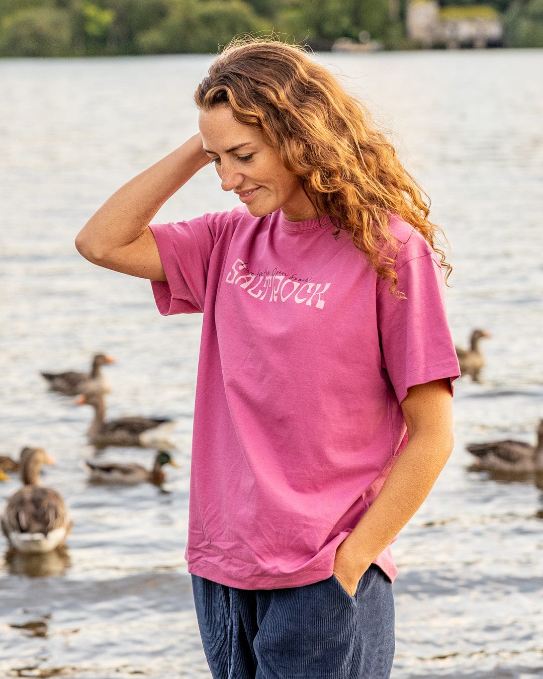 Saltrock Womens Vista T-Shirt Dark Pink Clothing XS / Pink,S / Pink,M / Pink,L / Pink