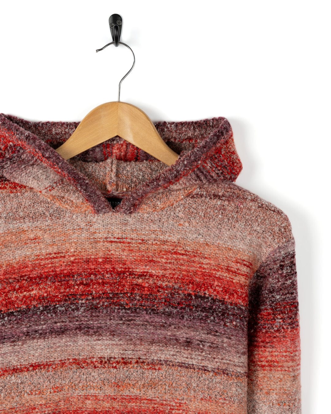 Saltrock Womens Space Dye Hooded Jumper Hkx22402039 Red Clothing XS / Red,S / Red,M / Red,L / Red