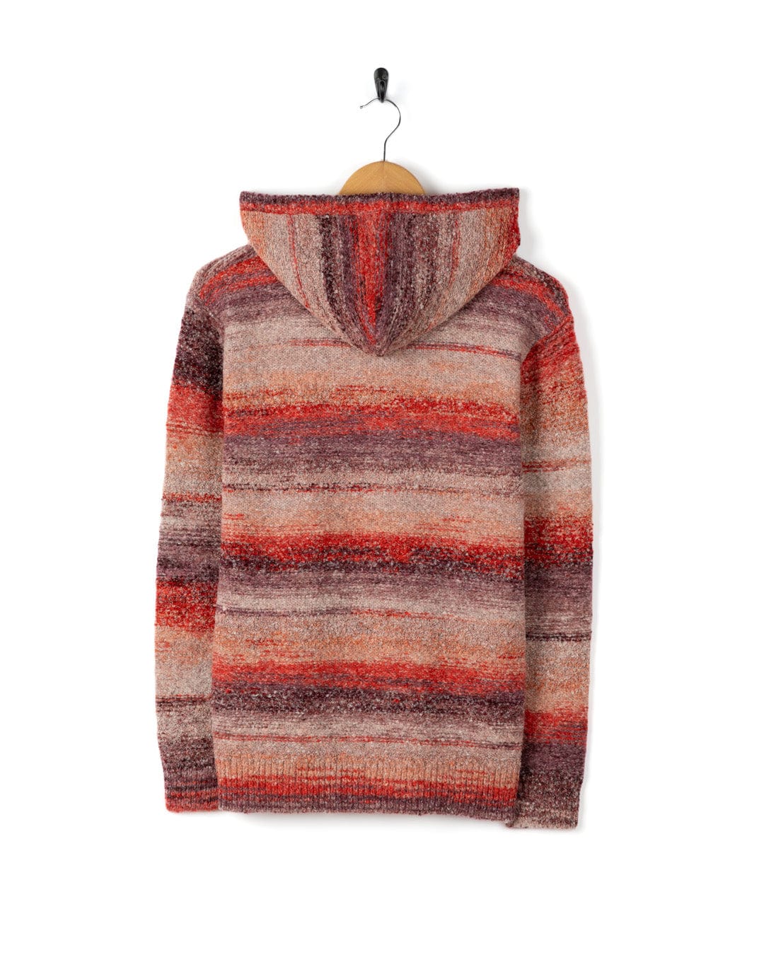 Saltrock Womens Space Dye Hooded Jumper Hkx22402039 Red Clothing XS / Red,S / Red,M / Red,L / Red