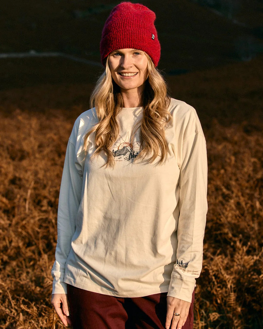 Saltrock Womens Open Road Ls T-Shirt Lsf22502006 Cream Clothing UK10 / Cream,UK12 / Cream,UK14 / Cream,UK16 / Cream