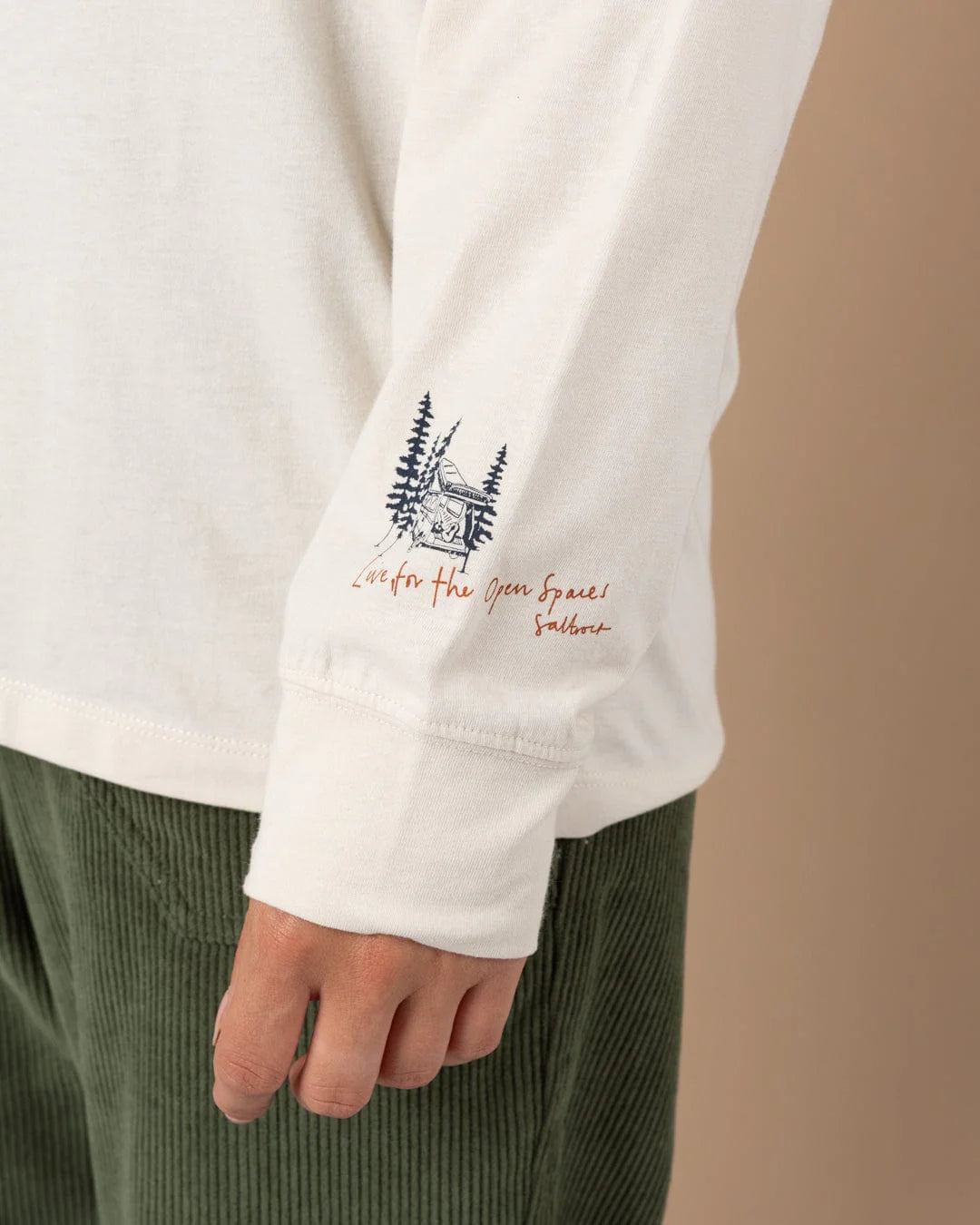 Saltrock Womens Open Road Ls T-Shirt Lsf22502006 Cream Clothing UK10 / Cream,UK12 / Cream,UK14 / Cream,UK16 / Cream