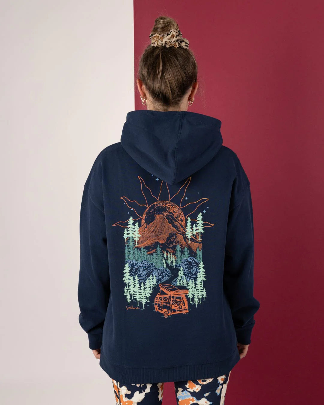 Saltrock Womens Open Road Hoodie Hwb22502005 Blue Clothing XS / Blue,S / Blue,M / Blue,L / Blue