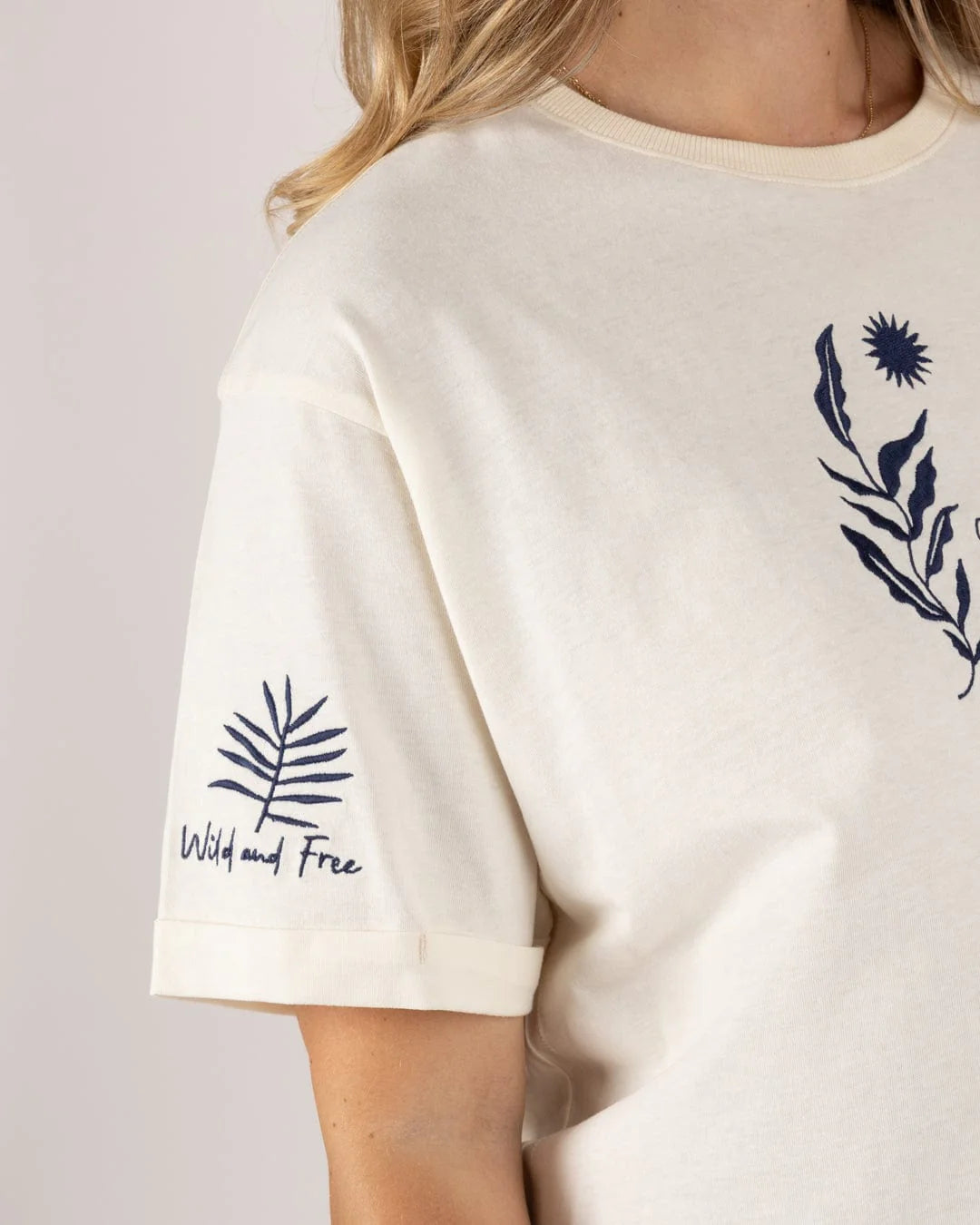 Saltrock Womens Dala T-Shirt Tsb22502023 Cream Clothing XS / Cream,S / Cream,M / Cream,L / Cream