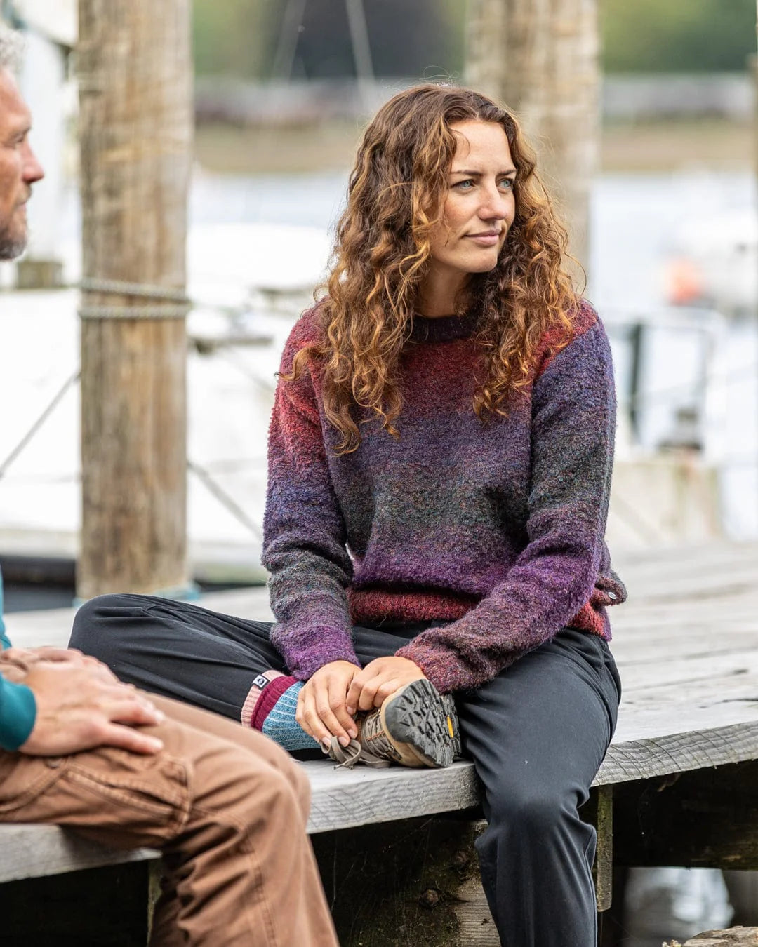 Saltrock Womens Bowden Jumper Lko22302146 Dark Purple Clothing XS / Purple,S / Purple,M / Purple,L / Purple