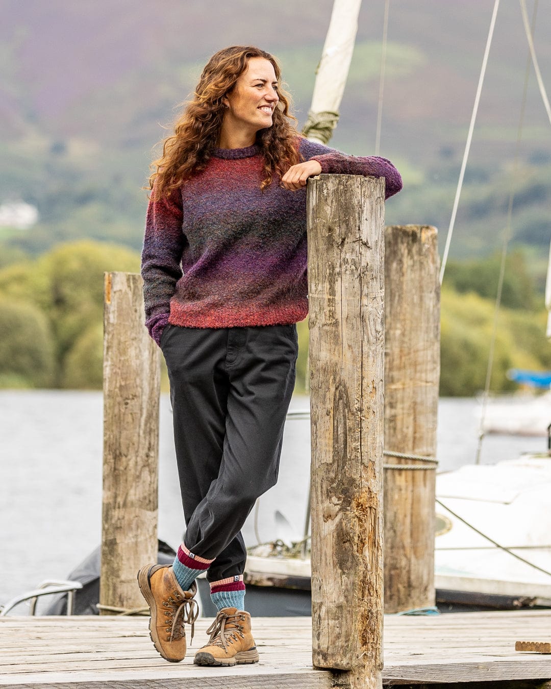 Saltrock Womens Bowden Jumper Lko22302146 Dark Purple Clothing XS / Purple,S / Purple,M / Purple,L / Purple