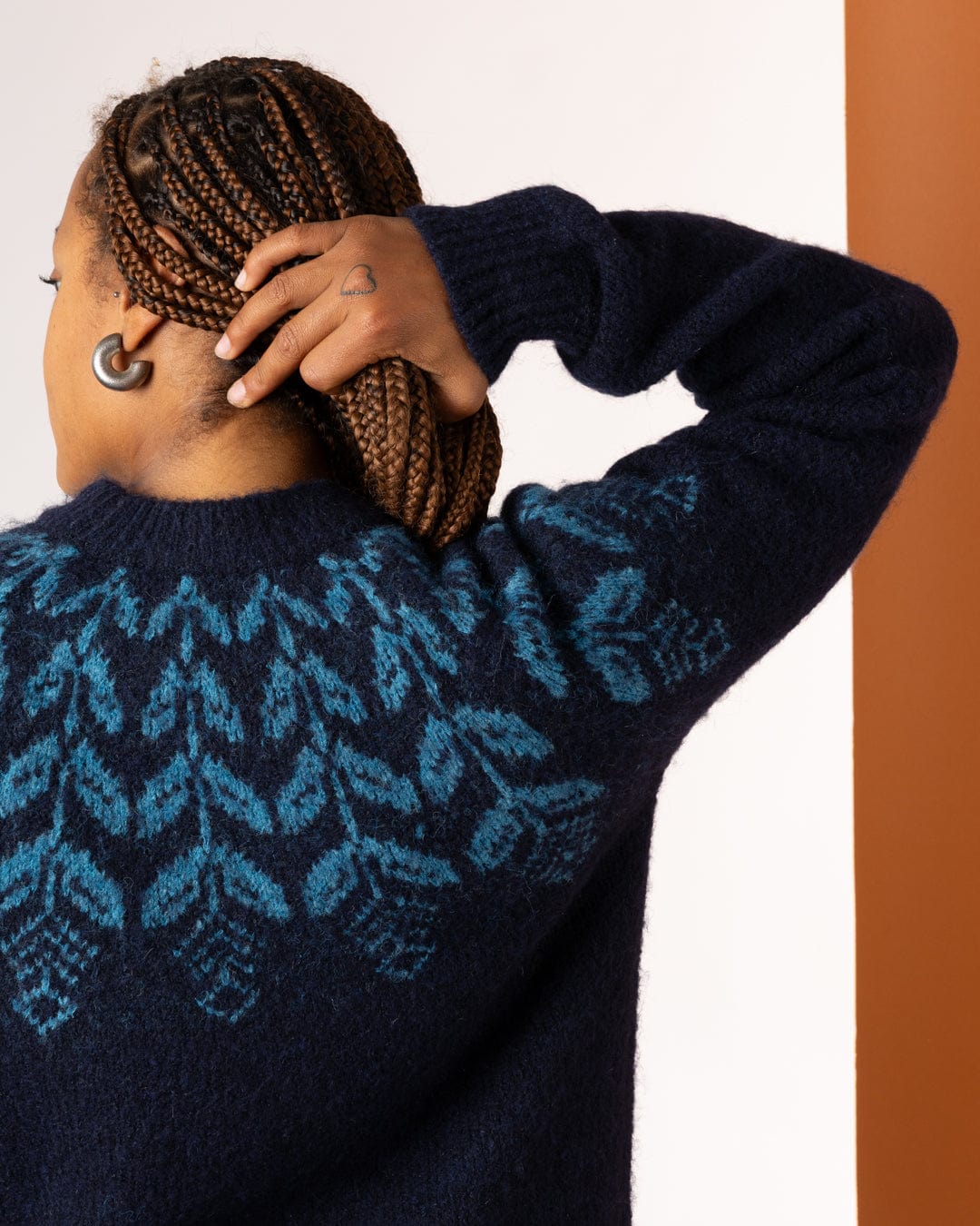 Saltrock Womens Fairisle Jumper Lkx22402034 Blue Clothing XS / Blue,S / Blue,M / Blue,L / Blue