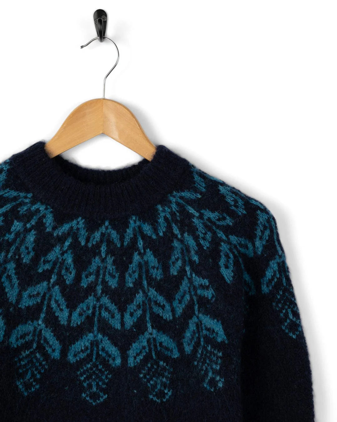 Saltrock Womens Fairisle Jumper Lkx22402034 Blue Clothing XS / Blue,S / Blue,M / Blue,L / Blue