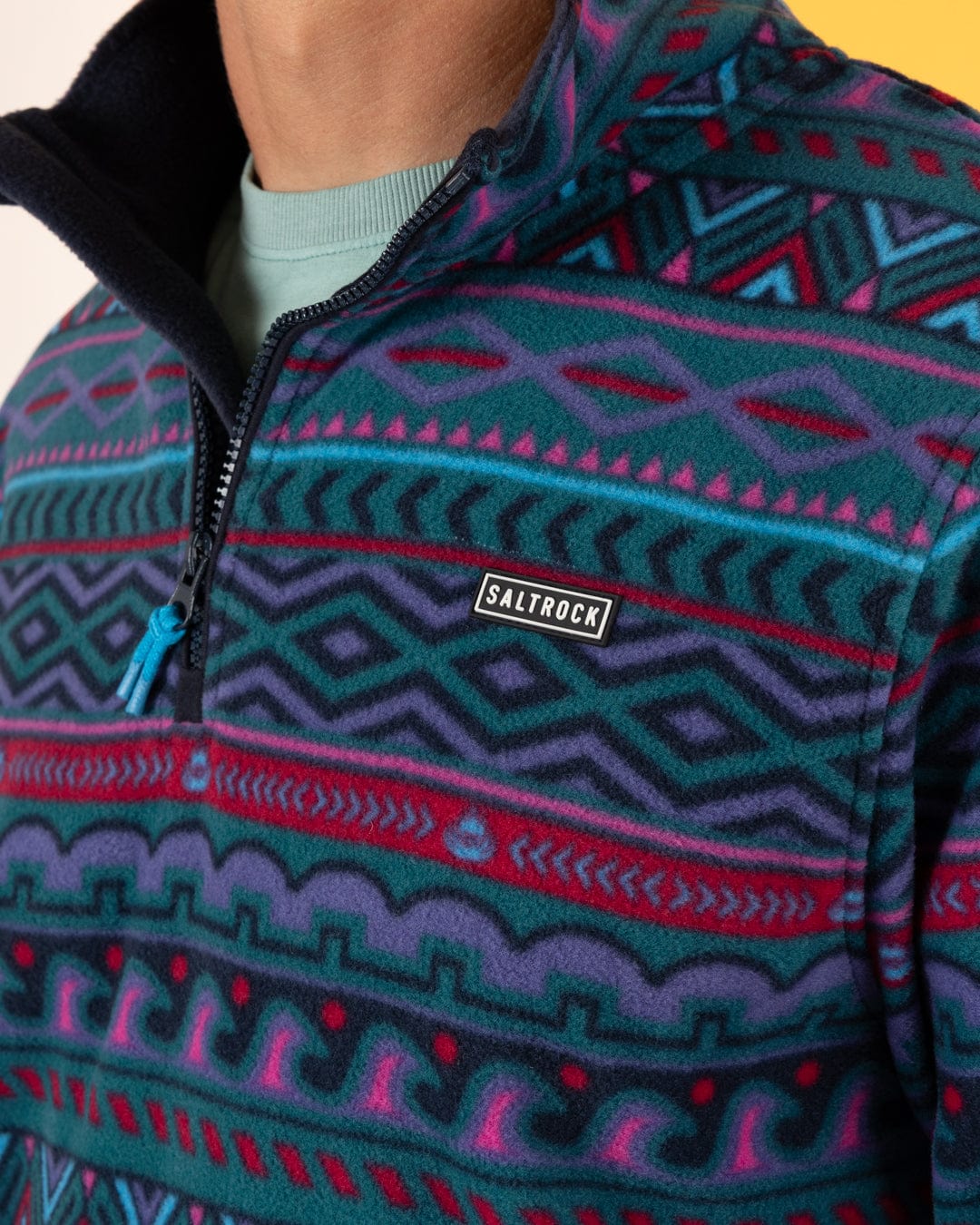 Saltrock Mens Treehouse Fleece Lzp12502012 Multi Purple Clothing M / Multi,L / Multi,XL / Multi