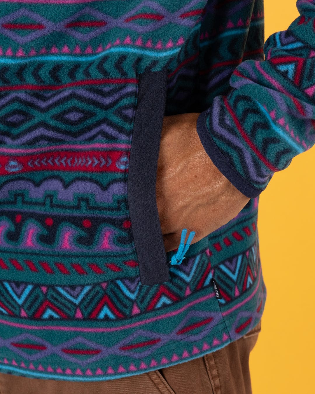 Saltrock Mens Treehouse Fleece Lzp12502012 Multi Purple Clothing M / Multi,L / Multi,XL / Multi