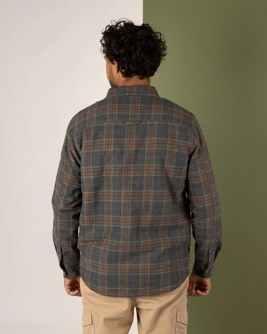 Saltrock Mens Woody Sherpa Lined Shacket Scq12302073 Grey Clothing S / Grey,M / Grey,L / Grey,XL / Grey