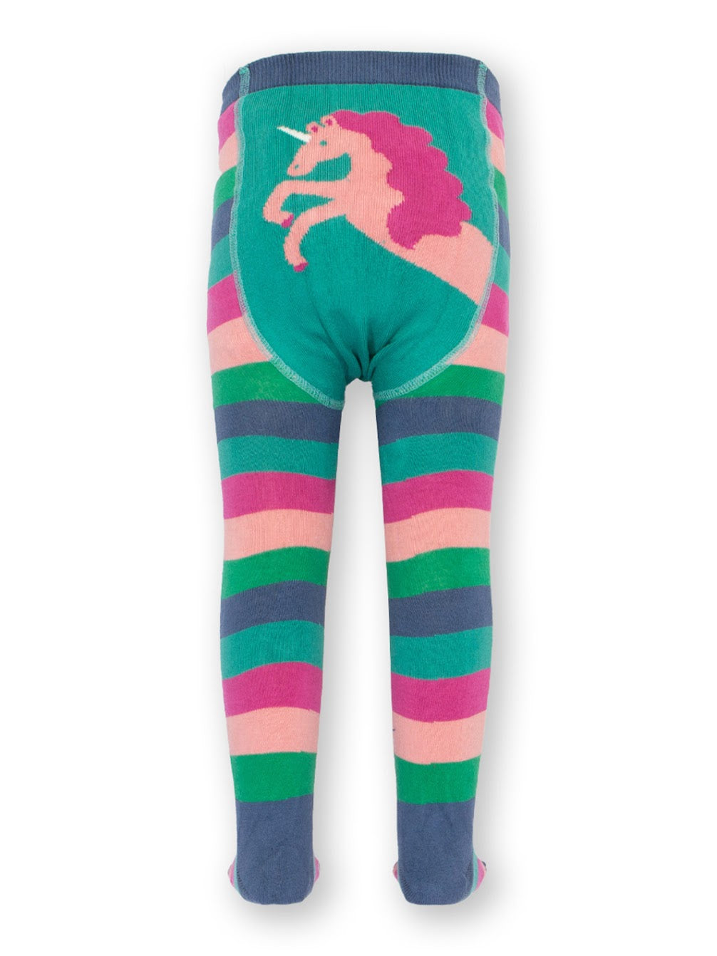 Kite Girls Stripy Tights 54-7287 Teal Clothing 2-4YRS / Multi,4-6YRS / Multi,6-8YRS / Multi,8-10YRS / Multi