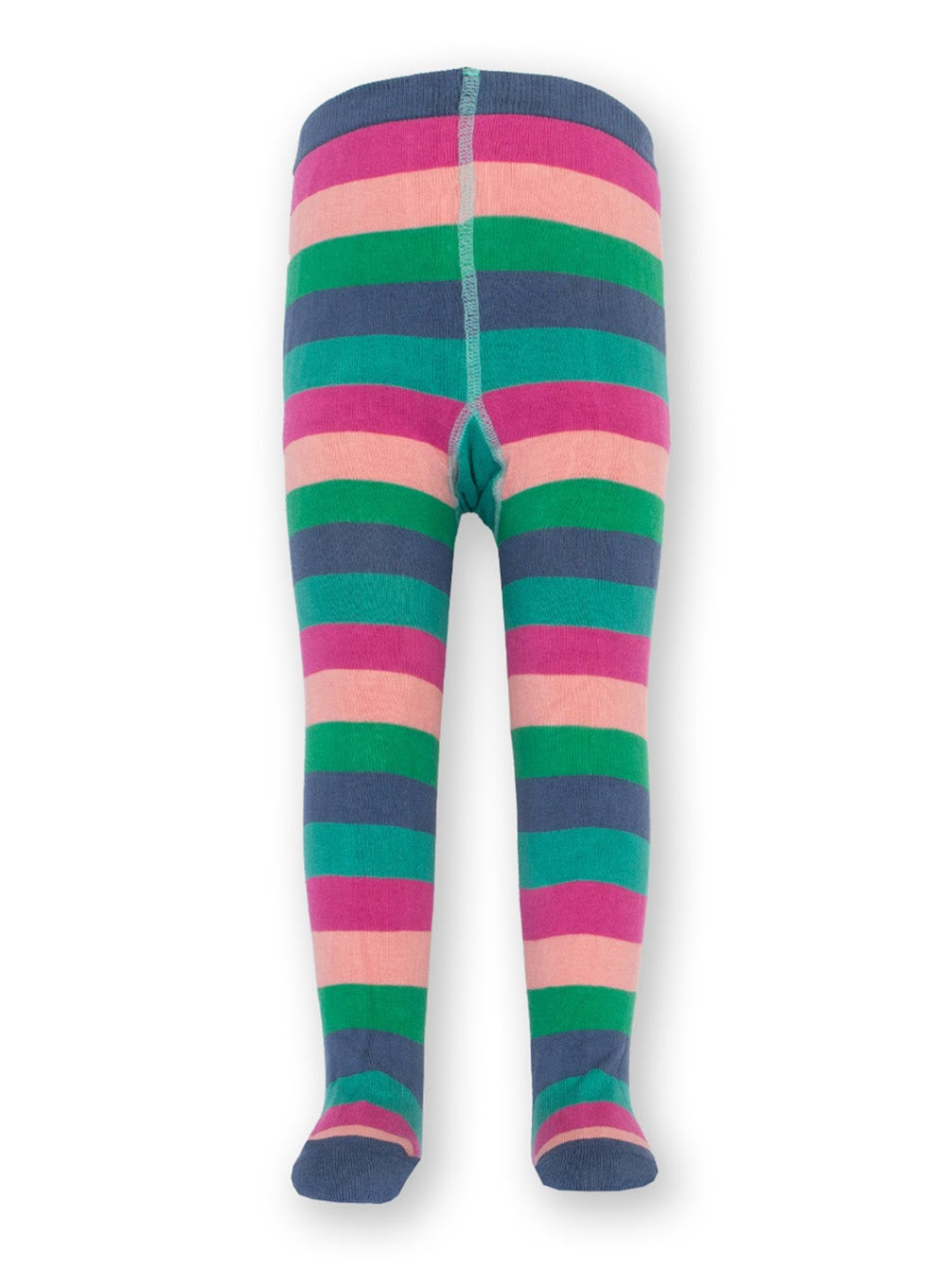 Kite Girls Stripy Tights 54-7287 Teal Clothing 2-4YRS / Multi,4-6YRS / Multi,6-8YRS / Multi,8-10YRS / Multi