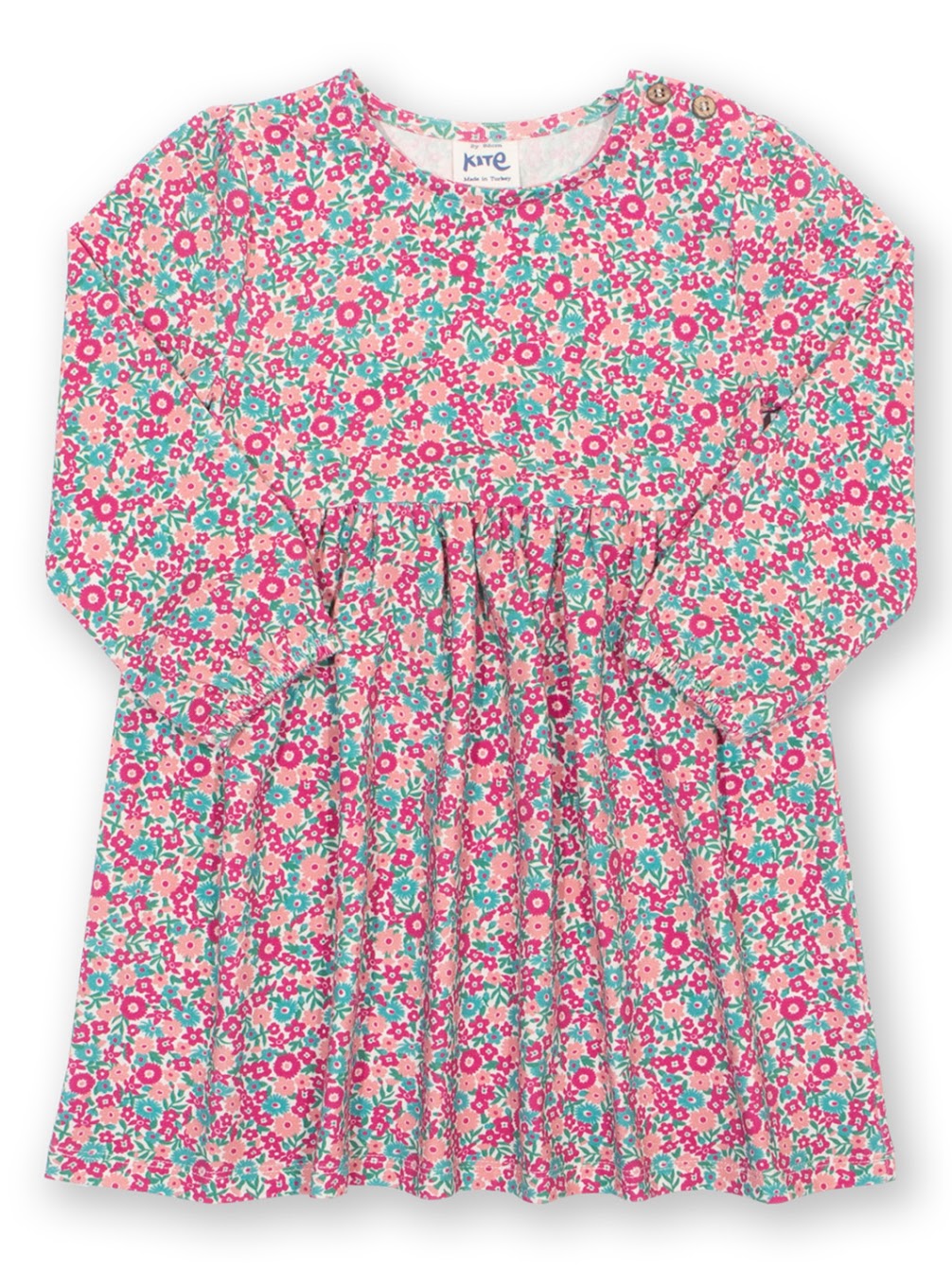 Kite Ditsy Tales Infant Dress 54-9877 Pink Clothing 3-6M / Pink,6-9M / Pink,9-12M / Pink,12-18M / Pink,18-24M/2Y / Pink,3YRS / Pink,4YRS / Pink