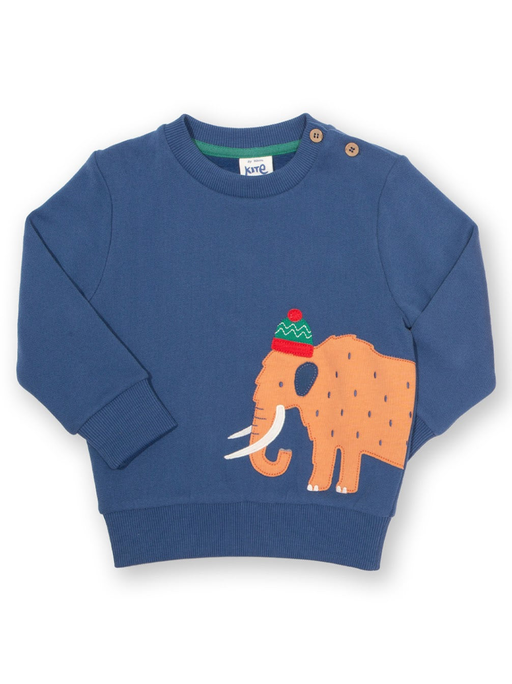 Kite Woolly Mammoth Infant Sweatshirt 54-F545 Clothing 12-18M / Blue,18-24M/2Y / Blue,3YRS / Blue,4YRS / Blue,5YRS / Blue