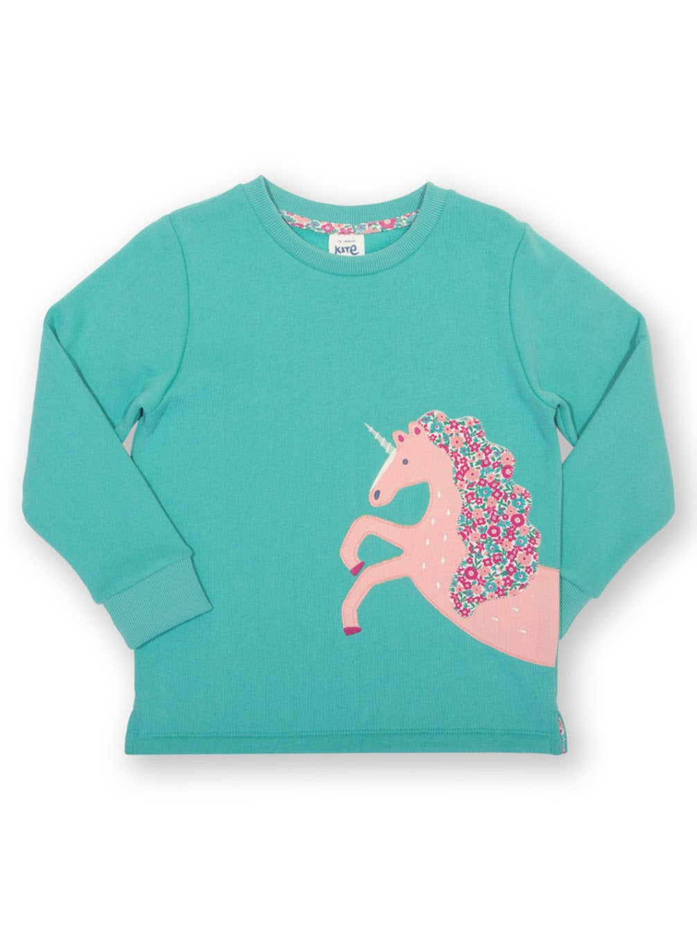 Kite Merhorse Sweatshirt 54-F838 Aqua Clothing 3YRS / Aqua,4YRS / Aqua,5YRS / Aqua,6YRS / Aqua,8YRS / Aqua