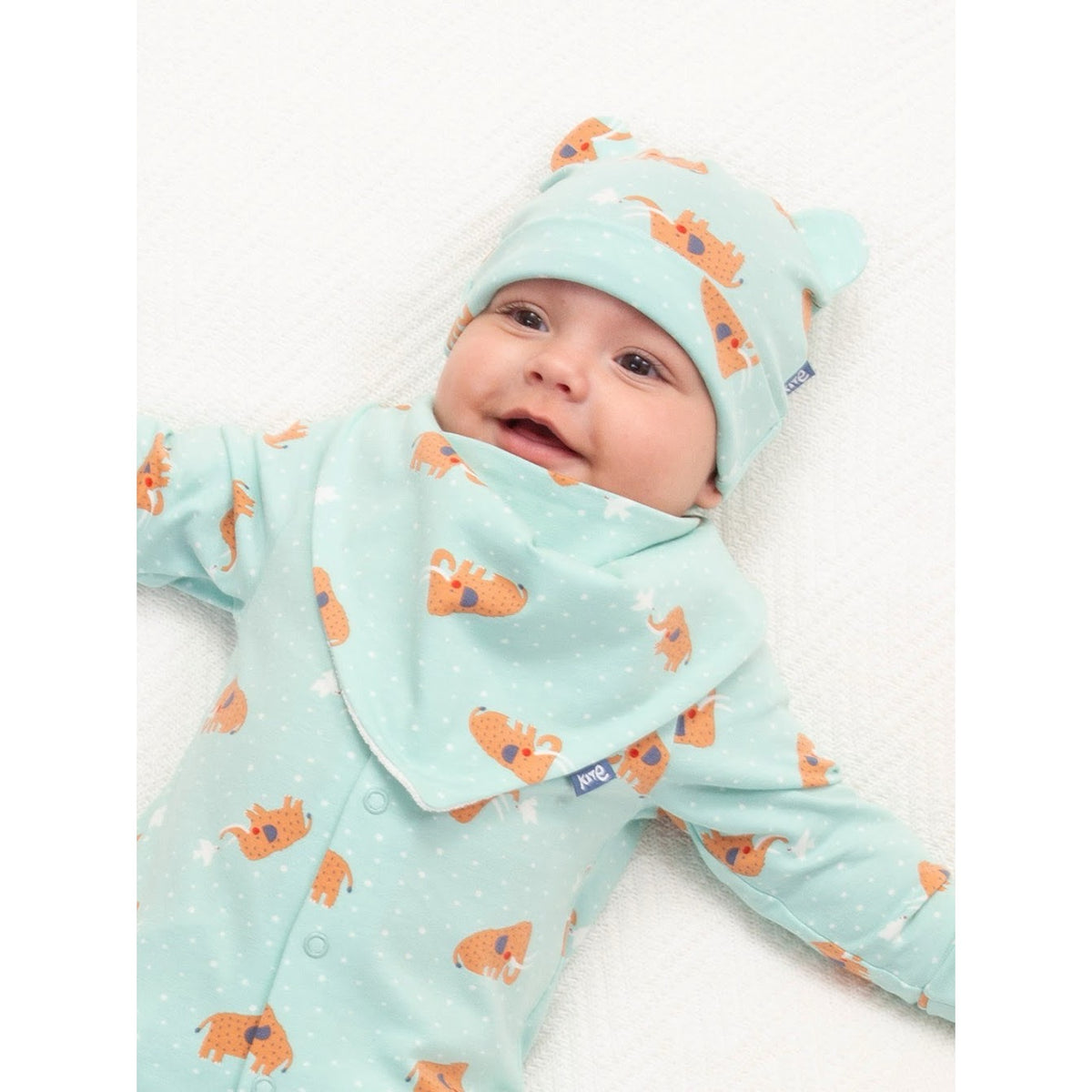 Kite Woolly And Dove Sleepsuit 54-8154 Clothing NEWBORN / Aqua,0-1M / Aqua,0-3M / Aqua,3-6M / Aqua,6-9M / Aqua