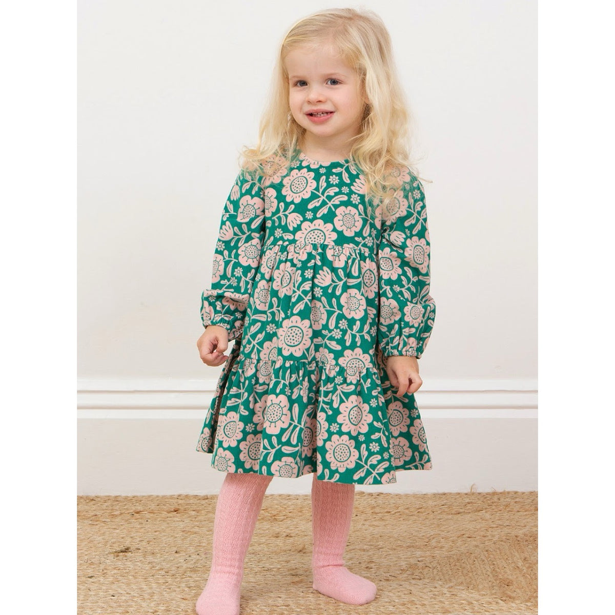 Kite Folksy Dress 54-F472 Green Clothing 5YRS / Green,6YRS / Green,8YRS / Green